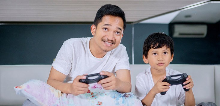 Cover Image of 9 Dampak Positif Bermain Games untuk Tumbuh Kembang Anak