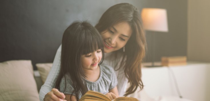 Cover Image of Sudahkah Bunda Melatih Kemampuan Bahasa Si Kecil Lewat Cerita?
