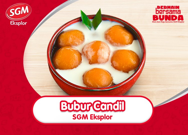 Cover Image of Resep Bubur Candil SGM Eksplor