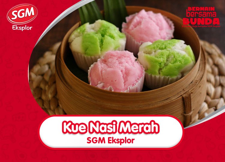 Cover Image of Resep Kue Nasi Merah SGM Eksplor