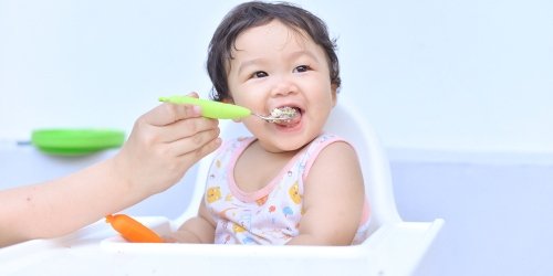 Cover Image of Tekstur MPASI 8 Bulan yang Tepat dan Cara Naiknya